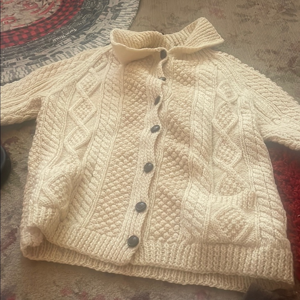 Cozy Cream Cable Knit Sweater